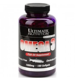 Omega-3 1000 mg 180 softgels Ultimate Nutrition